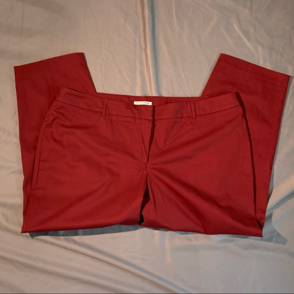 Stretch cotton slacks